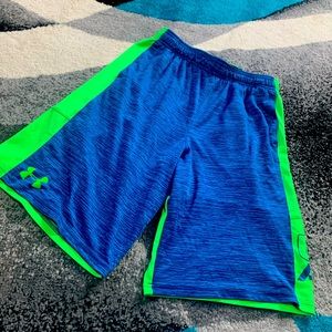 UA youth shorts